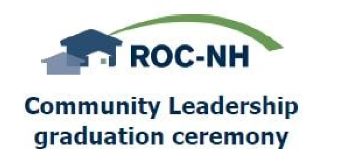 Logo for the ROC-NH Community Leadership Graduation ceremony