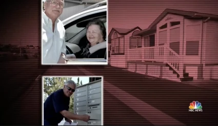 Screen shot of three Oregon ROC residents from NBC broadcast