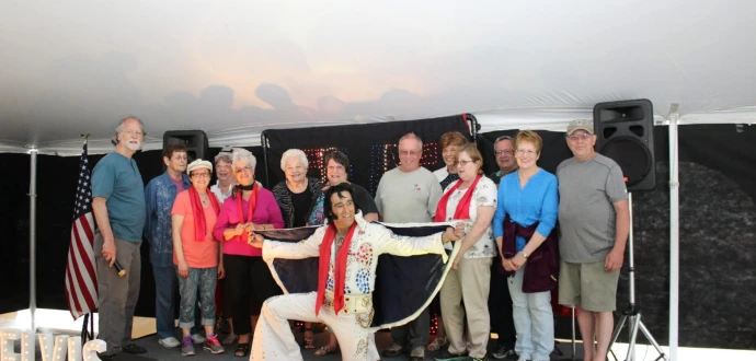 Group photo from