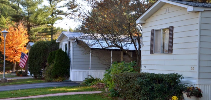 Photo of homes in a ROC.