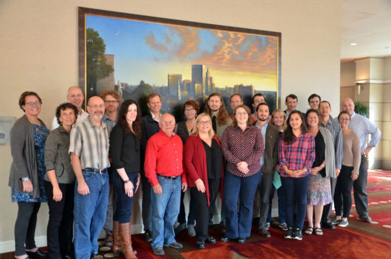 Group photo of ROC USA and affiliate staffs in Providence, R.I.