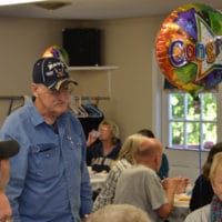 Photo pf residents at the Halifax Estates purchase celebration.