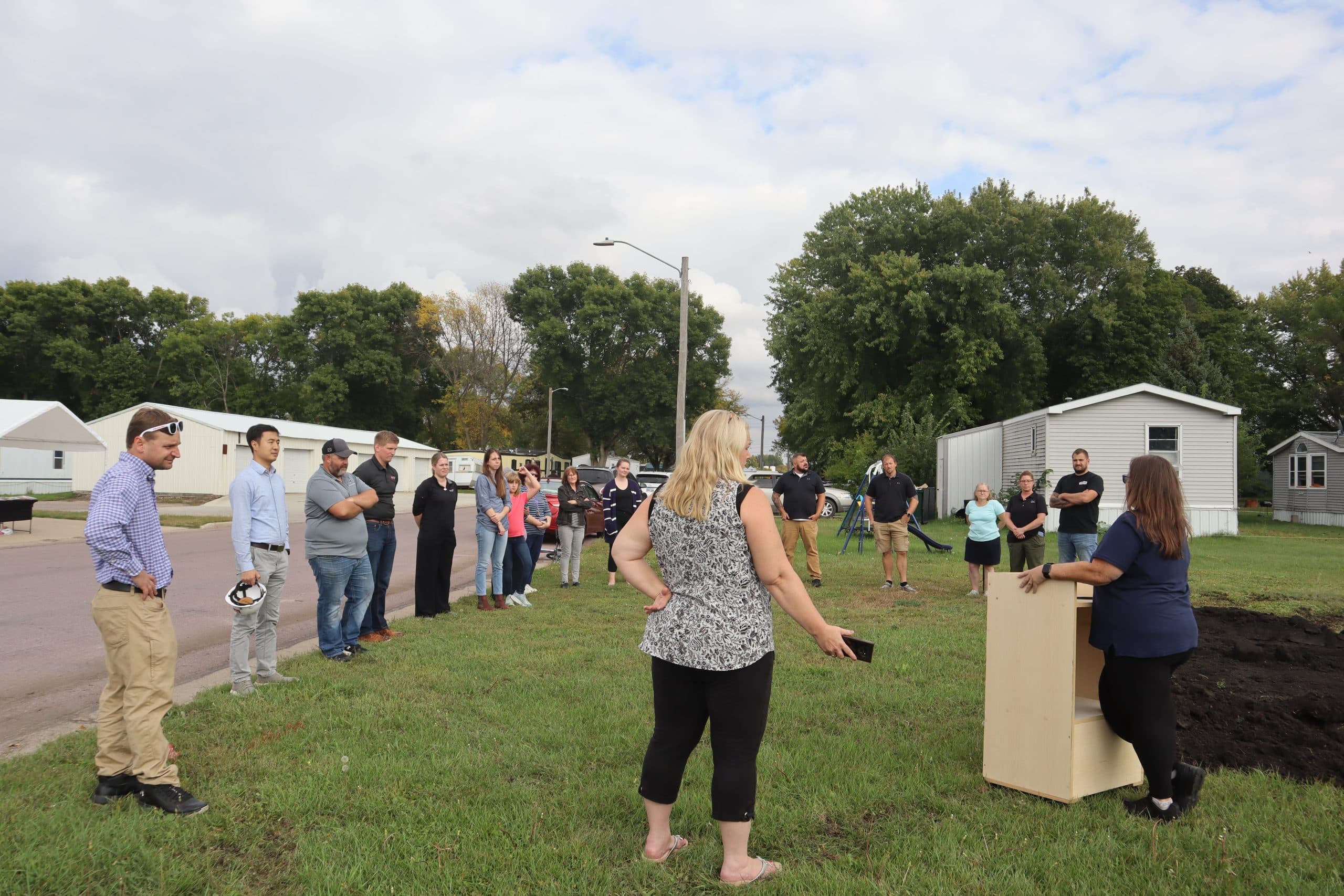 New storm shelter in Fridley models the way for safety in mobile