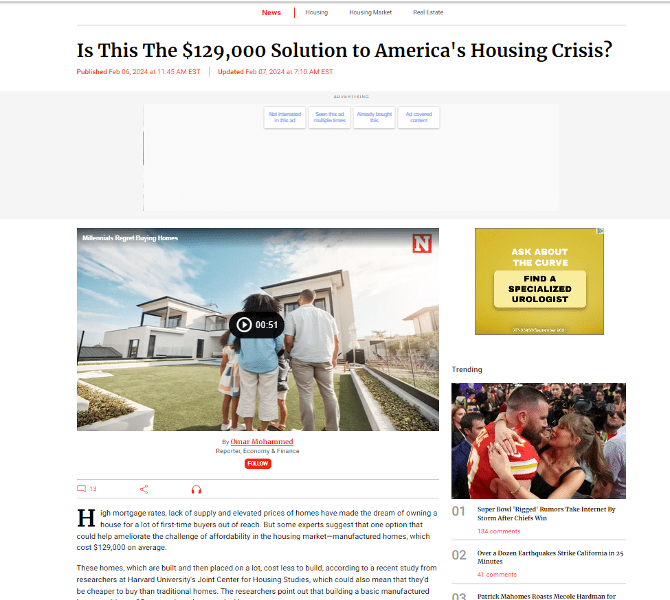 Is This The $129,000 Solution to America's Housing Crisis? - ROC USA®