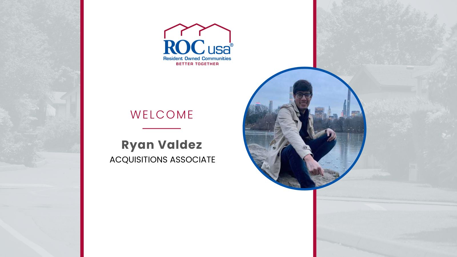 Ryan Docar Rvc Ryan Valdez joins ROC USA as Acquisitions Associate - ROC USA®